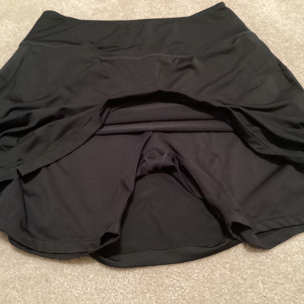 Women's 20" Knee Length Golf Skorts Long Athletic Tennis Skirts - Picture 6 of 8